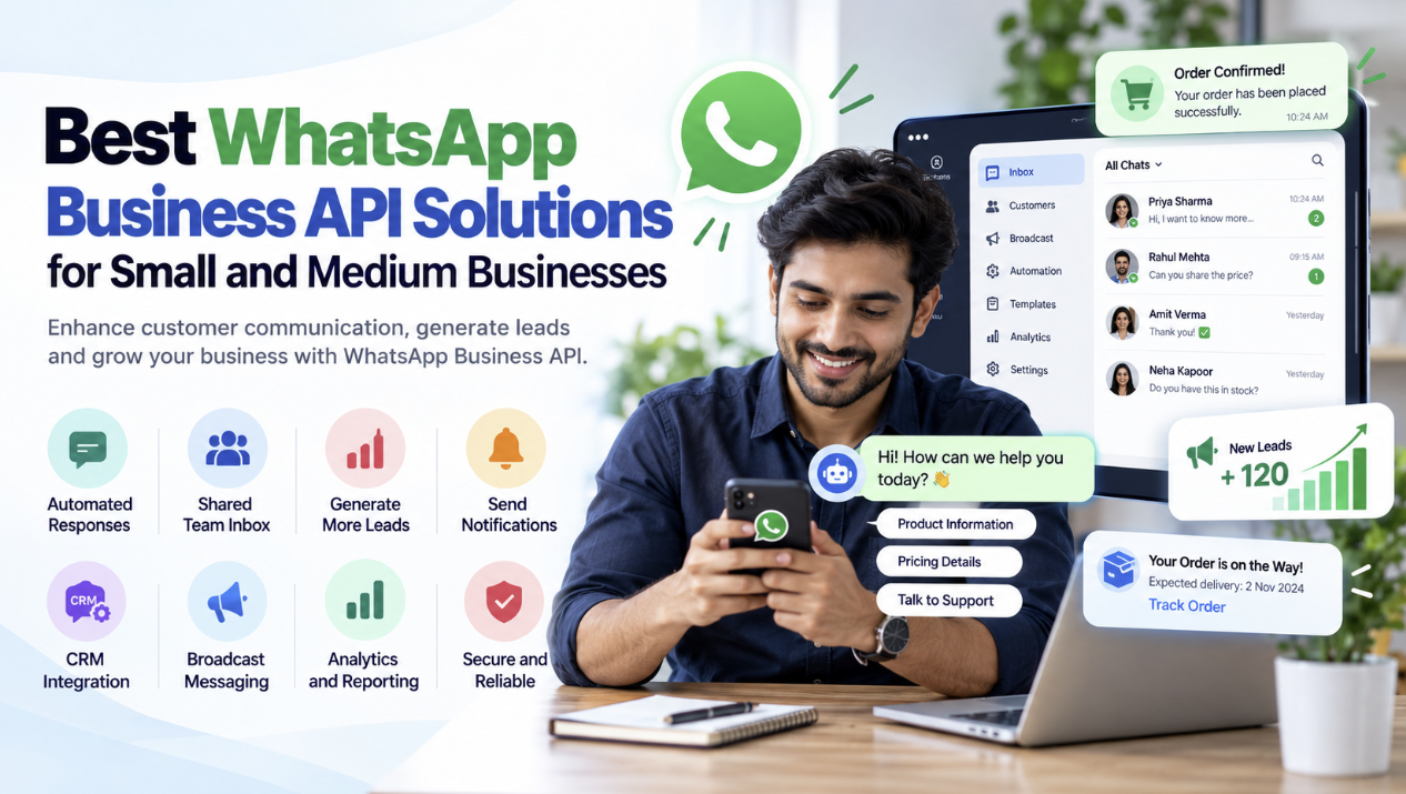 Best WhatsApp Business API Solutions for Small and Medium Businesses